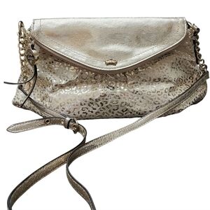 Juicy Couture Elegant Gold Designer Women's Crossbody Handbag
